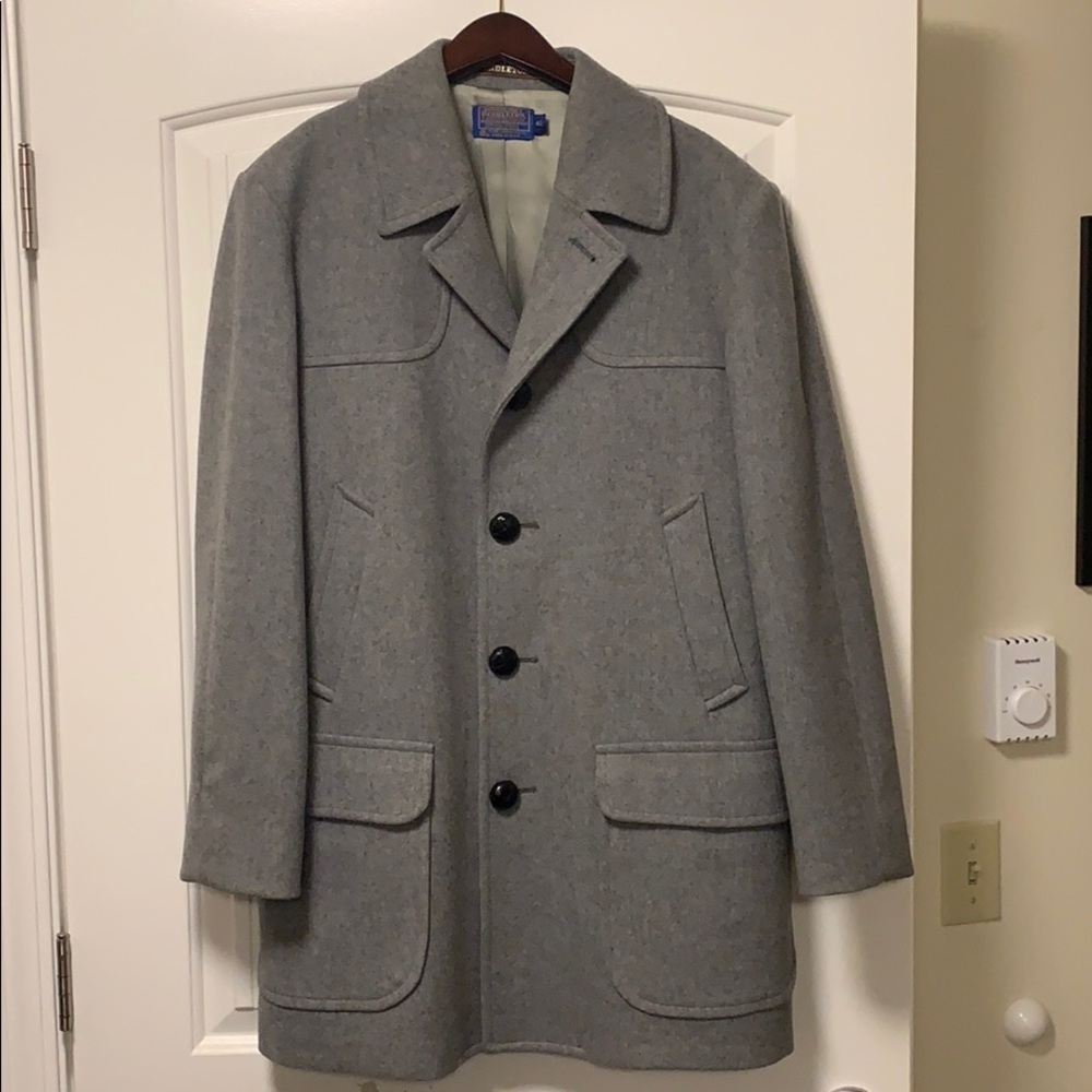 PENDLETON VINTAGE 70S PEA COAT FLAWLESS